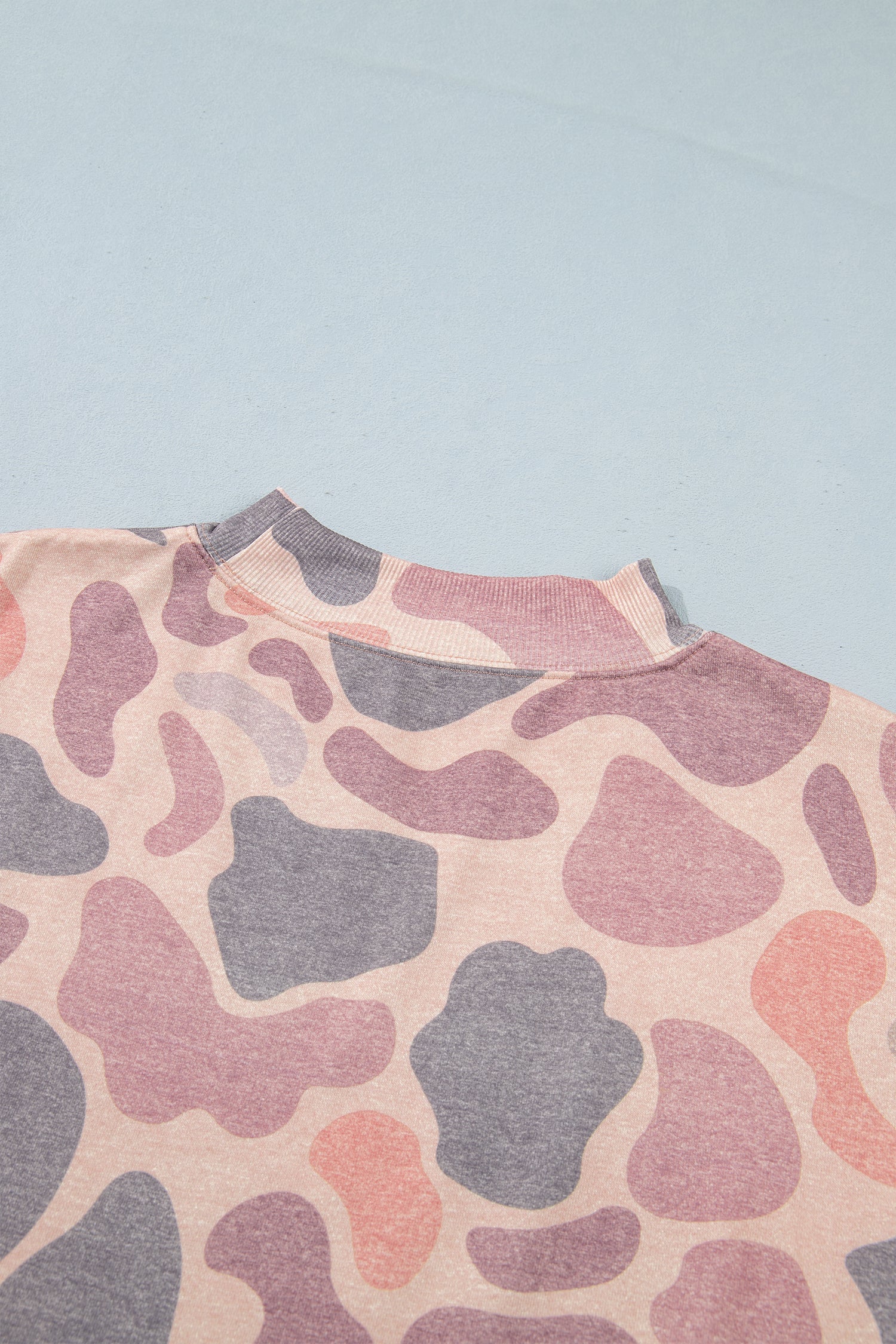 Western Howdy Camo Baggy Pullover Sweatshirt
